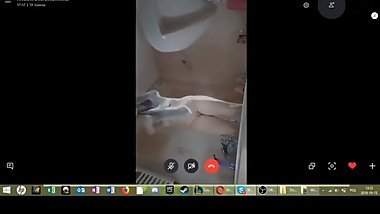 My hot sister in bath hidden cam