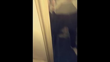 Teen boy shows off 8 inch cock