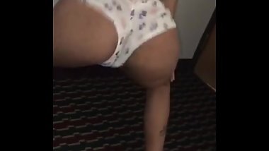 Ebony Teen TWERKING ass for new fans