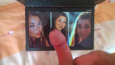 Cumshot on lovely Eve