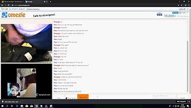 OMEGLE CUMSHOT ON GIRLFRIENDS ASS