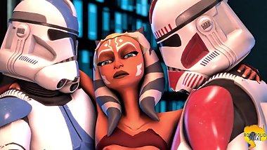 Ahsoka Tano Star Wars Porn by rocksolidsnake (No sound)