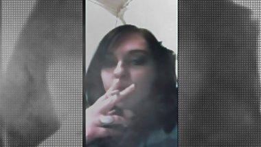 Liz Vicious Smoking Video