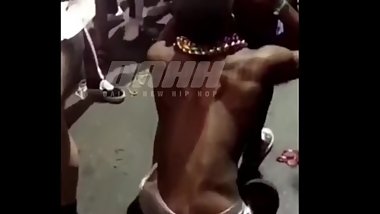 Just Nasty: Man Eats Booty On Bourbon For Mardi Gras Beads!