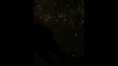 Public teen pee monster cock