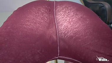 TEASE see through sweatpants CUM COUNTDOWN