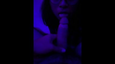 slut submissive gives slow blojob pt 1
