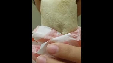 Eating Close up