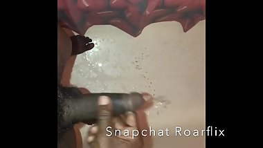 BBC Teen Messy FEET Shower Piss Play