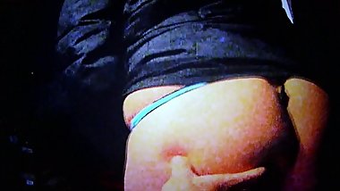 Grab my Ass;Gimmie some weed;Taste my pussy & be quick. My BF's waiting