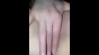 Stunning young girl play herself