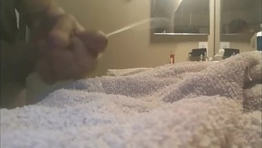 Male solo masturbation