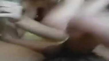 Big Boobed Blonde Latina Teases Her Man And Sucks His Cock POV