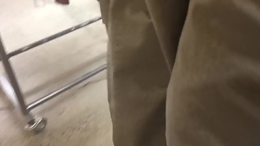 Shoplifting teen gets it in the Ass for the first time