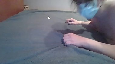 trans teen gets fucked by off cam chad