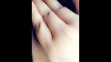 Fingering nice juicy pussy for daddy