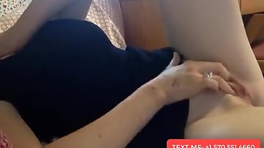 Girl chock herself and orgasm very sexy hot selfie