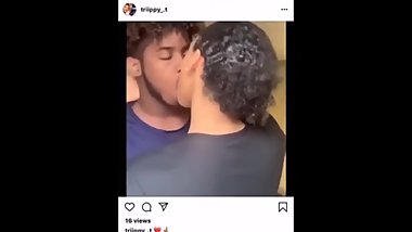 Big black man destroying small tiny lightskin teen