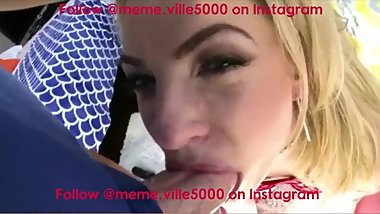 HARDCORE BLOWJOB AFTER CUMSHOT... Follow @meme.ville5000 on Instagram.