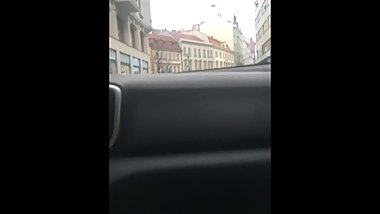 Sitting in a car with some stunning MILF