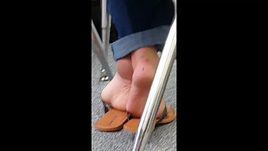 candid feet