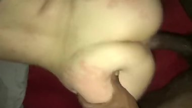 Busty White Girls Cums All Over BBC