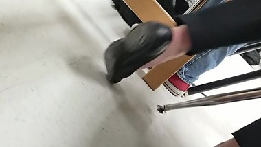 Jackie Flats Candid