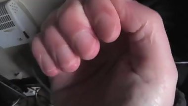 Girl fingers sucking fetish long nails and bitten nails hot erotic asmr