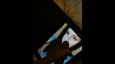 Cumtribute for young teen