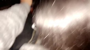 Bitch sucking dick while he drives