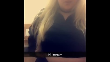 Playing with my tits at work