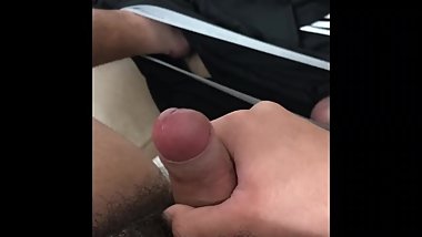 Jerking off my small dick