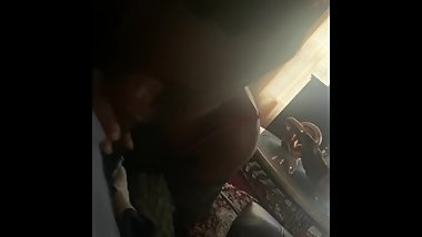 Jamaican chick giving me the BEST HEAD!!