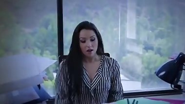 Teen secretary with older boss