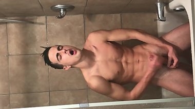 BIGGEST CUMLOAD ON THE FLOOR