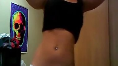 Latina webcam dance