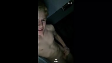 Cute blonde London teen loves to cum for me on snapchat