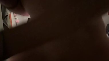 Drunk cutie riding daddy into the sunset