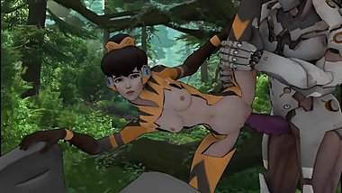 Genji Fucks Baby DVa from Overwatch (Demo)