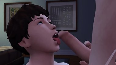 WickedWhims Sims 4 Teen Brothers Having Fun