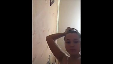 Ukrainian girl flash tits