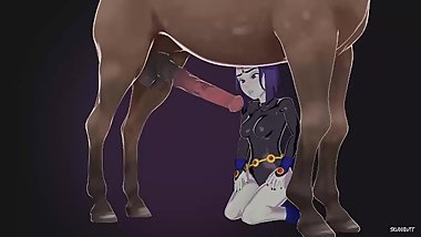 Raven Blows a Horse