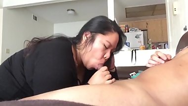 College asian exgirlfriend sucks and rides dick