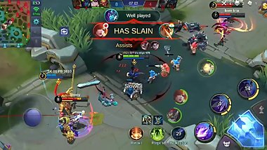 Gusion Hardcore anal with Hanabi Mobile Legends: Gang Bang