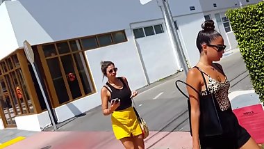 Candid voyuer leopard print goddess