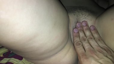 Wet Girlfriend Fingered Until Soaking my Hand!