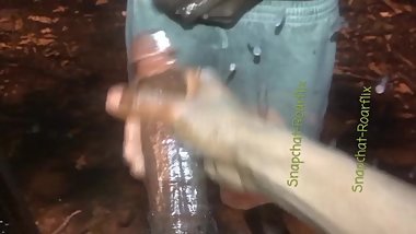 BBC Teen Cums On Mirror Part 1