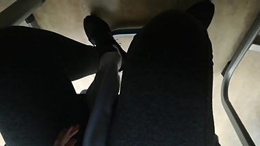 Masturbating in a lesson