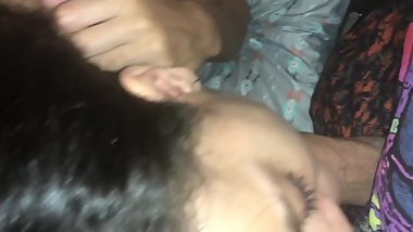 College Sudent Woke Up To Give Blowjob