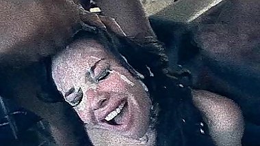 bukkake soaking up a girl the thirst of the land